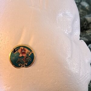 Siti Elegant Floral Enamel Earrings